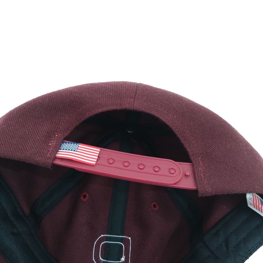 COOPERSTOWN BALL CAP / 1947 PORTLAND BEAVERS / WOOL SAGE / MAROON / MADE IN USA