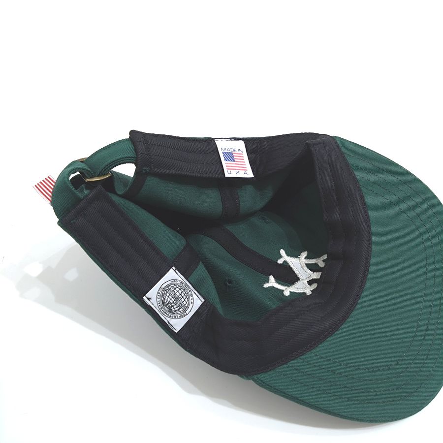 COOPERSTOWN BALL CAP / 1947 NEWYORK CUBANS / GREEN / SPECIAL ORDER COLOR MADE IN USA