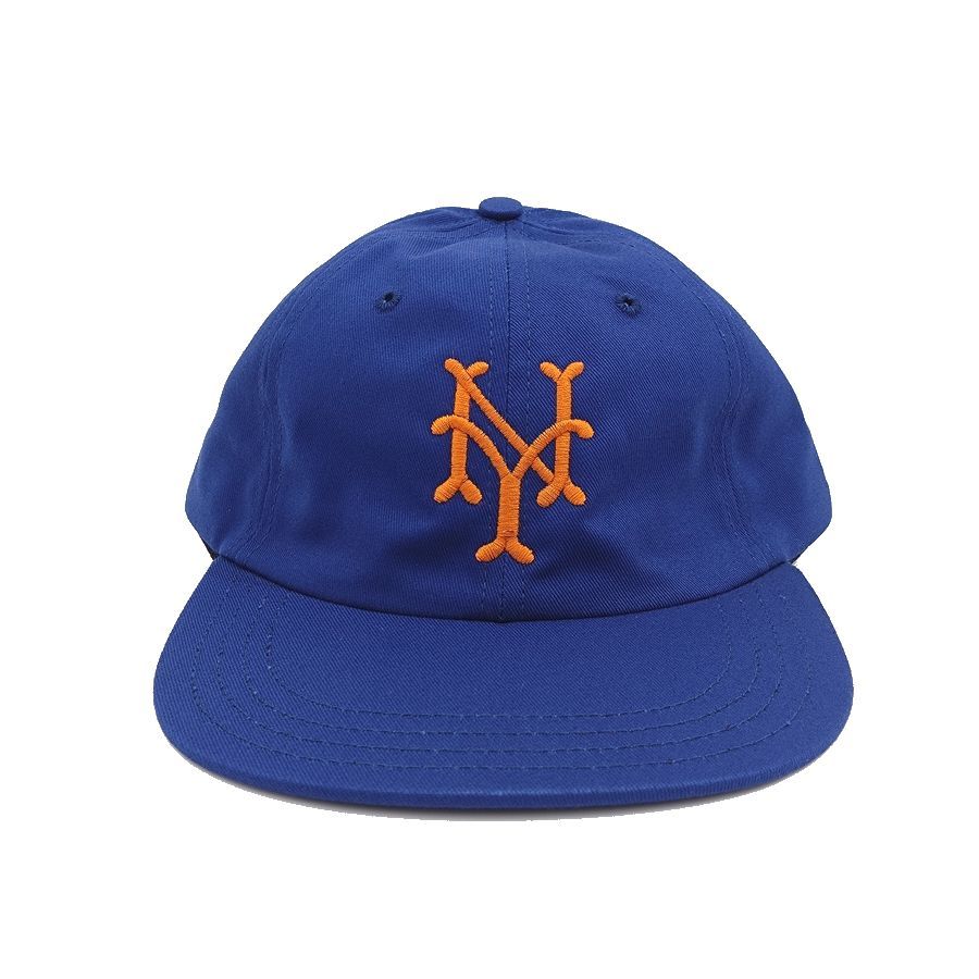 COOPERSTOWN BALL CAP / 1947 NEWYORK CUBANS / ROYAL(Orange Logo) MADE IN USA