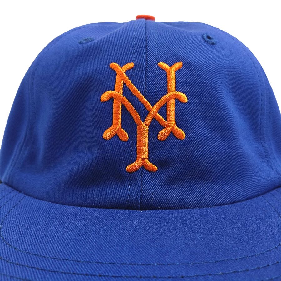 COOPERSTOWN BALL CAP / 1947 NEWYORK CUBANS / ROYAL(Orange Logo2) MADE IN USA
