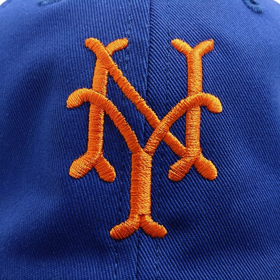 COOPERSTOWN BALL CAP / 1947 NEWYORK CUBANS / ROYAL(Orange Logo2) MADE IN USA