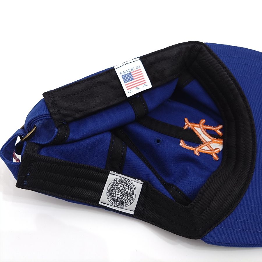 COOPERSTOWN BALL CAP / 1947 NEWYORK CUBANS / ROYAL(Orange Logo) MADE IN USA