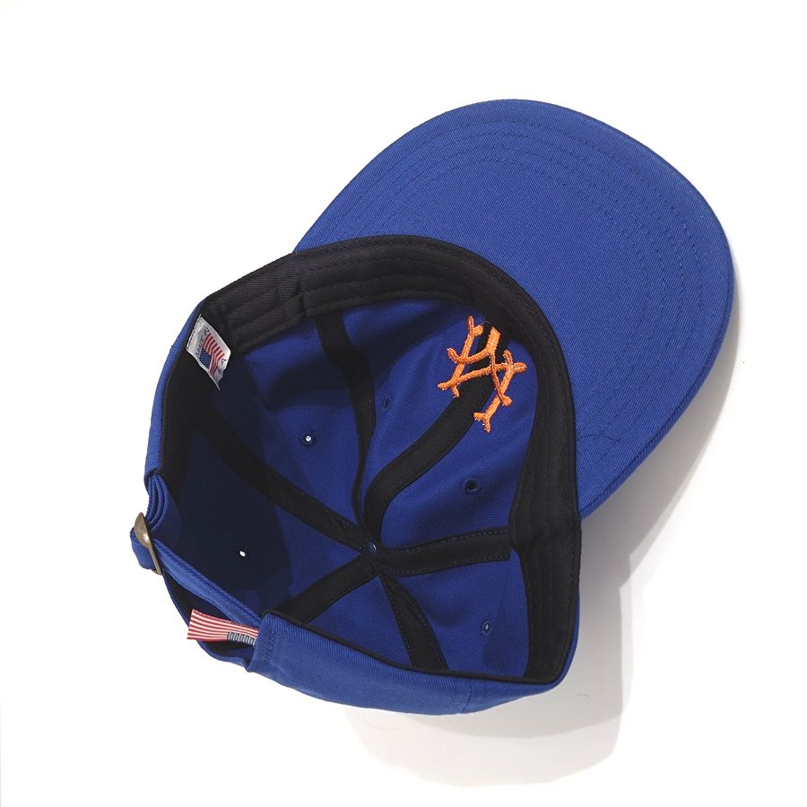 COOPERSTOWN BALL CAP / 1947 NEWYORK CUBANS / ROYAL(Orange Logo2) MADE IN USA