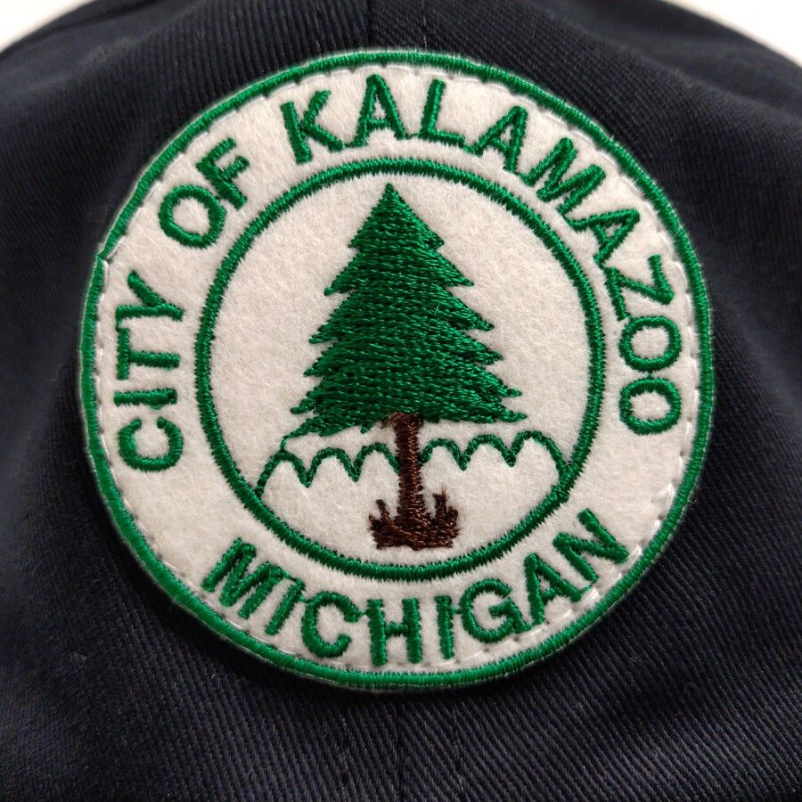 COOPERSTOWN BALL CAP / 1949 KALAMAZOO LASSIES / PATCH / 2COLOR / D-RING / MADE IN USA