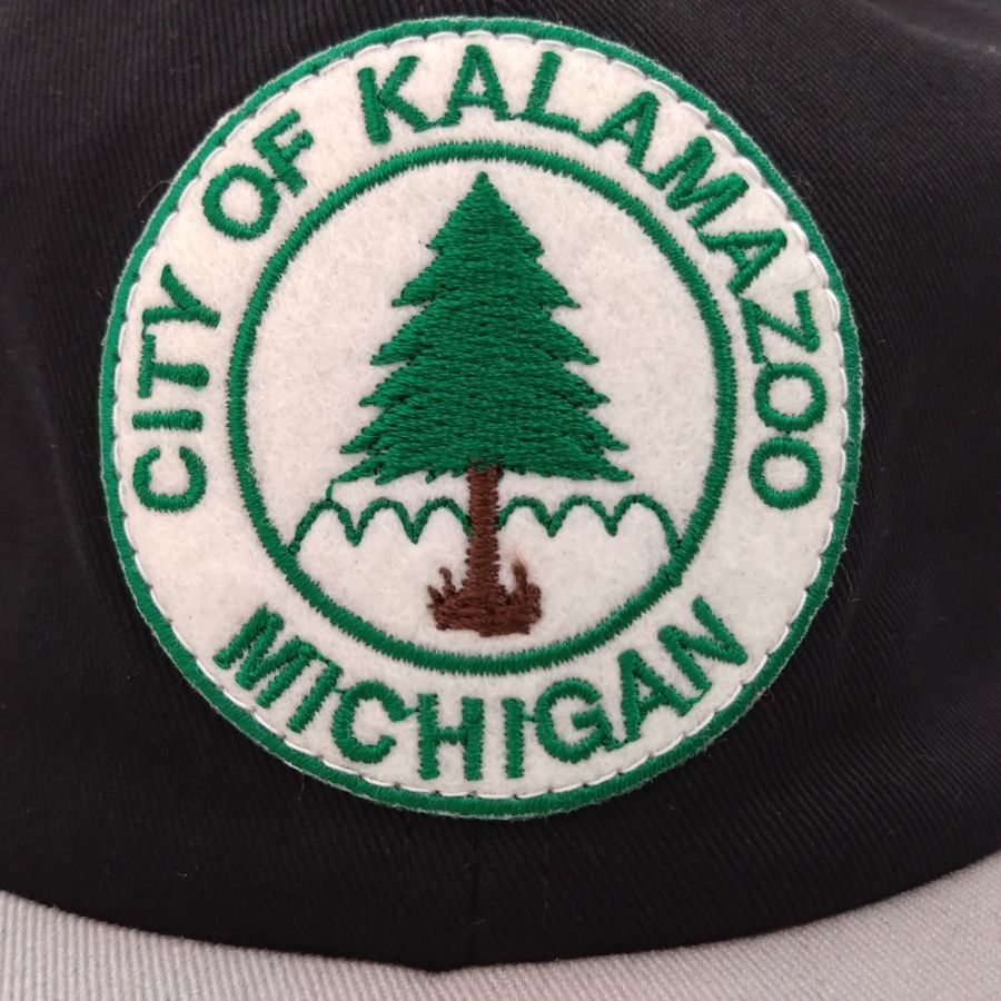 COOPERSTOWN BALL CAP / 1949 KALAMAZOO LASSIES / BLACk×LT,GRAY【SPECIAL ORDER COLOR】MADE IN USA