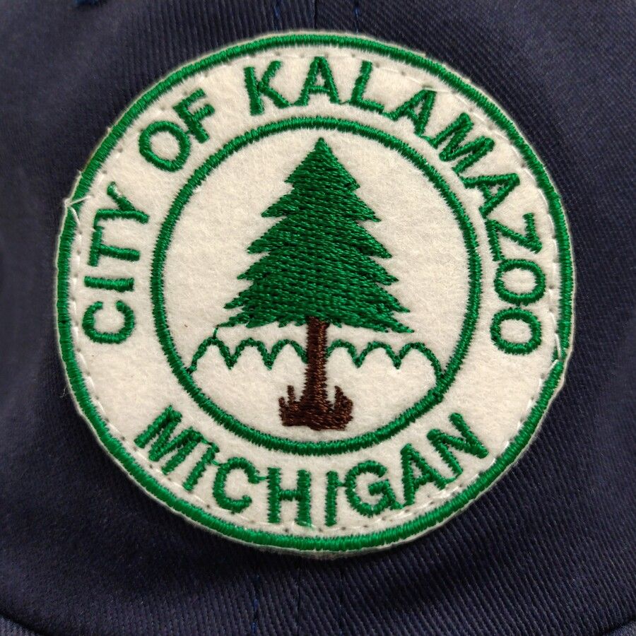 COOPERSTOWN BALL CAP / 1949 KALAMAZOO LASSIES / PATCH / 2COLOR / D-RING / MADE IN USA