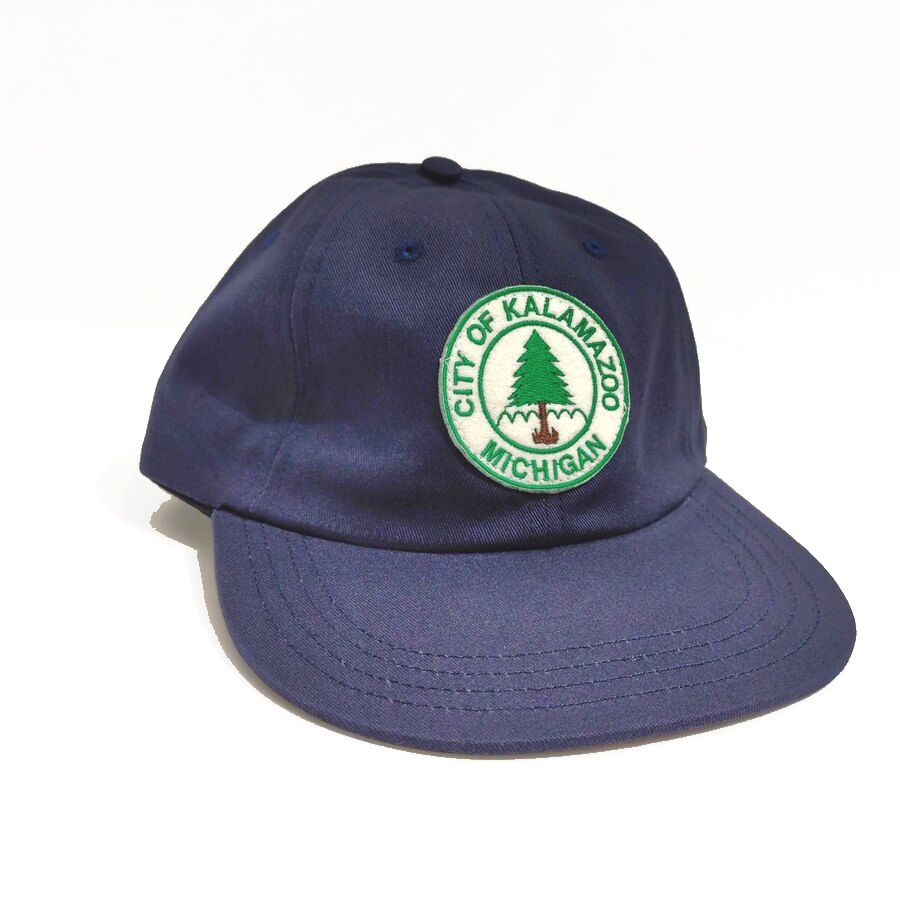 COOPERSTOWN BALL CAP / 1949 KALAMAZOO LASSIES / PATCH / 2COLOR / D-RING / MADE IN USA