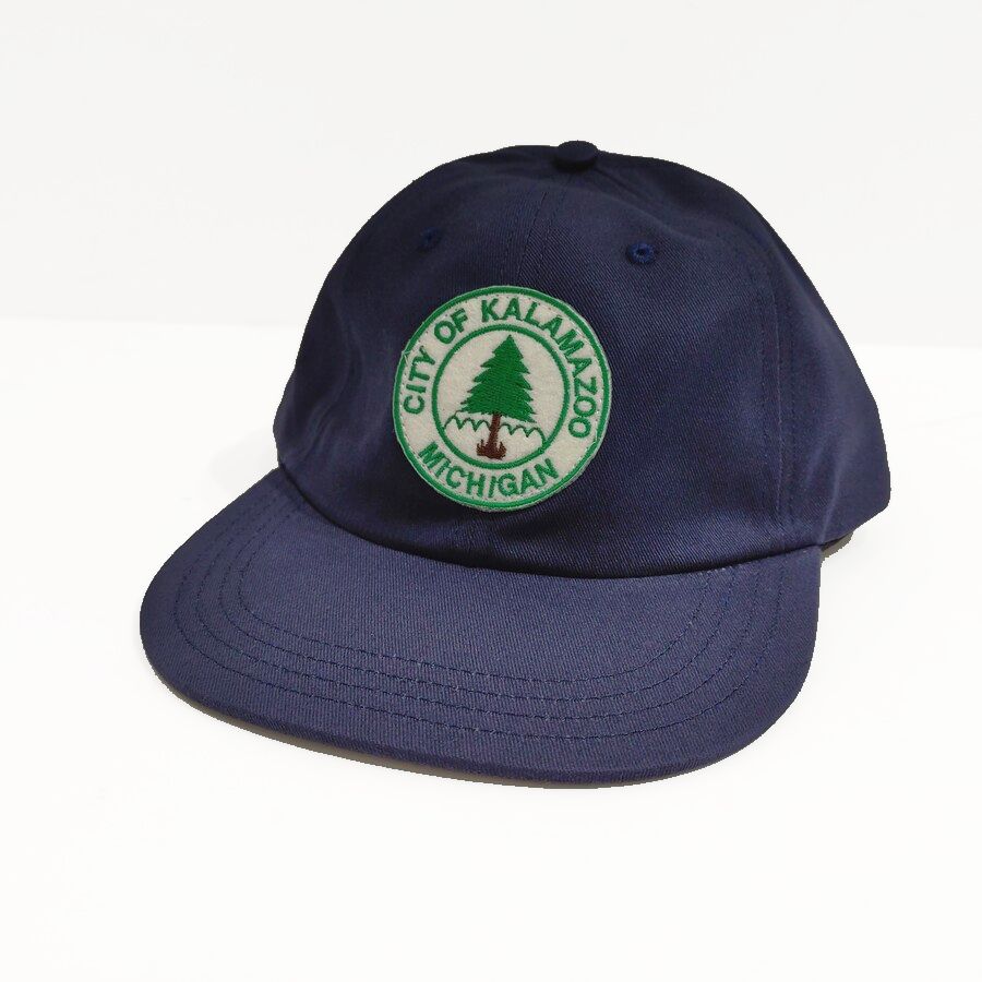 COOPERSTOWN BALL CAP / 1949 KALAMAZOO LASSIES / PATCH / 2COLOR / D-RING / MADE IN USA
