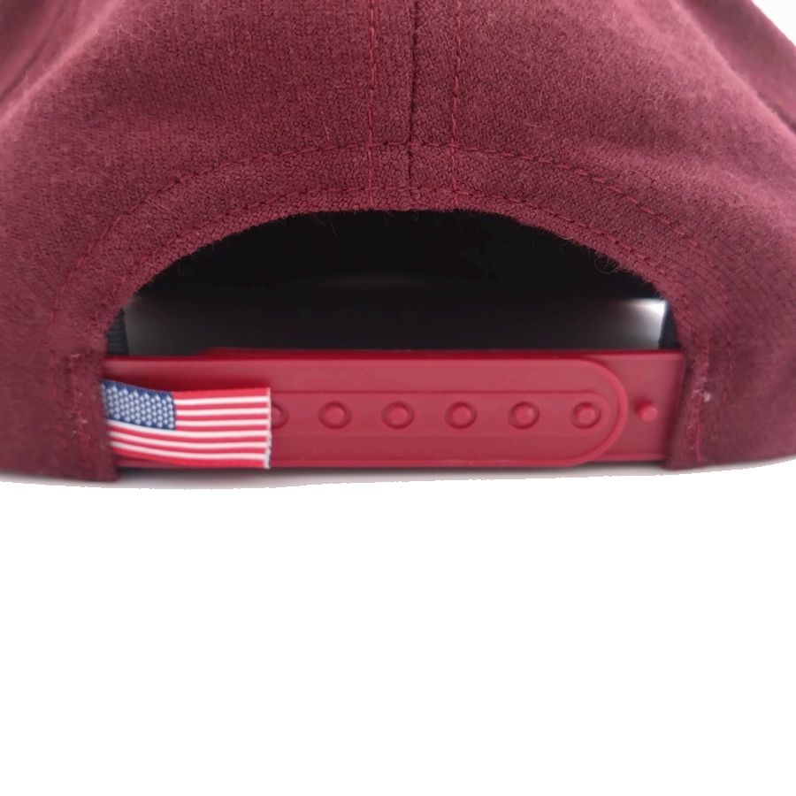 COOPERSTOWN BALL CAP / 1936 SING SING INMATES / WOOL SAGE / MAROON / PATCH(RED×WHITE)SNAP / MADE IN USA