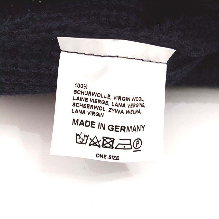 modAS / KNIT CAP / JUIST / NAVY / VIRGIN WOOL / MADE IN GERMANY