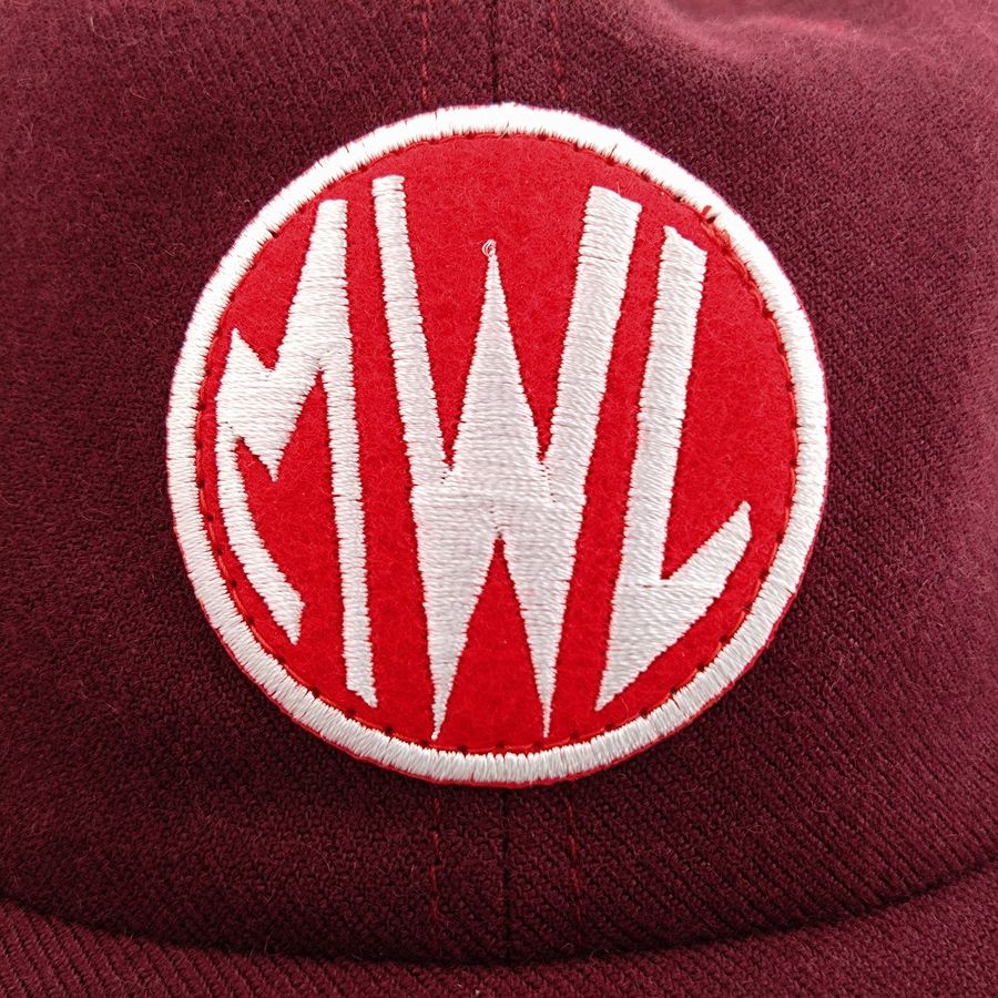 COOPERSTOWN BALL CAP / 1936 SING SING INMATES / WOOL SAGE / MAROON / PATCH(RED×WHITE)SNAP / MADE IN USA