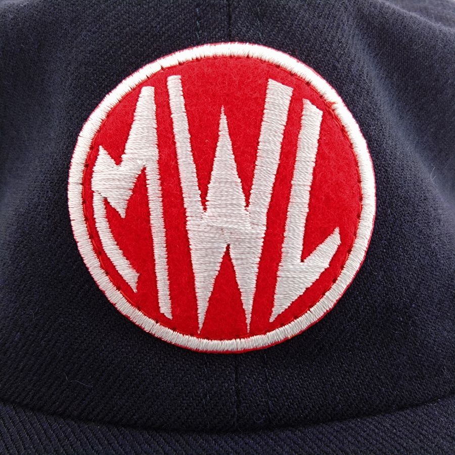 COOPERSTOWN BALL CAP / 1936 SING SING INMATES / NAVY / WOOL SAGE / PATCH(RED×WHITE) / SNAP / MADE IN USA