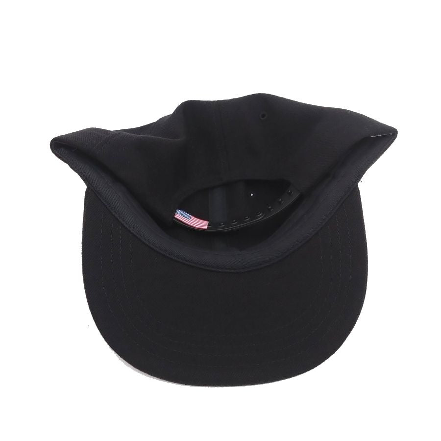 COOPERSTOWN BALL CAP / 1936 SING SING INMATES / BLACK / WOOL SAGE / PATCH(BLACK×WHITE) / SNAP / MADE IN USA