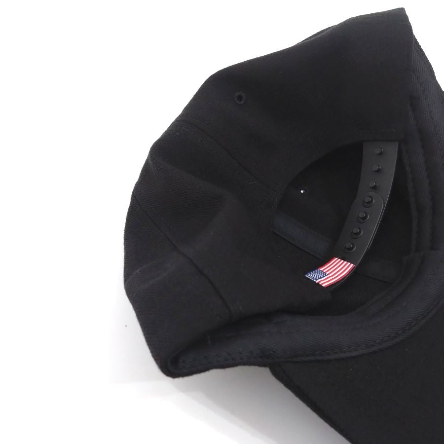 COOPERSTOWN BALL CAP / 1936 SING SING INMATES / BLACK / WOOL SAGE / PATCH(BLACK×WHITE) / SNAP / MADE IN USA
