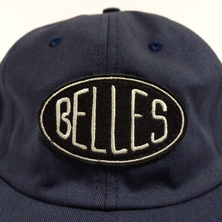 COOPERSTOWN BALL CAP / 1953 MUSKEGON BELLES / PATCH / 2COLOR / D-RING / MADE IN USA