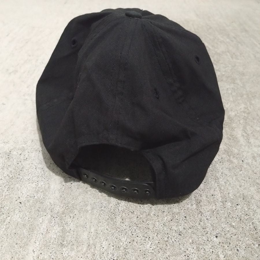 90s BANCROFT CAP / U.S.NAVY / SNAPBACK / BASEBALL CAP / MADE IN USA 【DEADSTOCK】