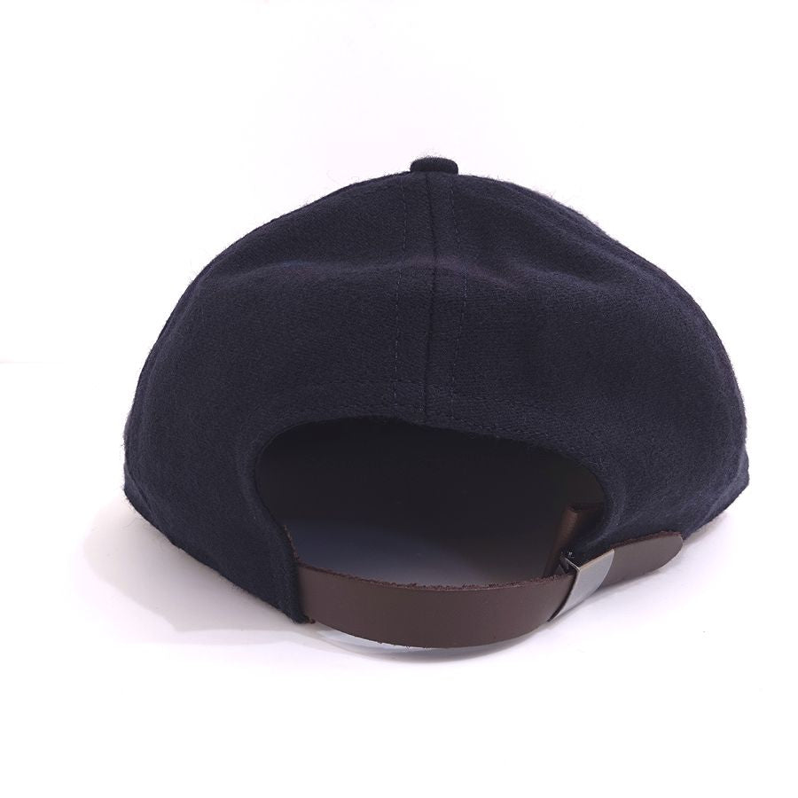 COOPERSTOWN BALL CAP / 1915 CHICAGO WHALES / EXCLUSIVE / NAVY / WOOL FLANNEL / LEATHER STRAP / MADE IN USA