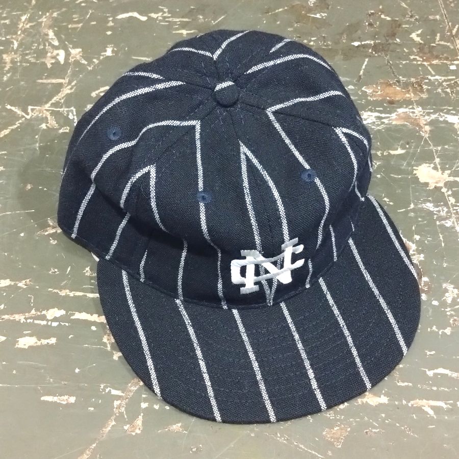 EBBETS FIELD FLANNELS / TEAM - 1960 North Carolina Univercity / PINSTRIPE: Navy×Cream / Wool Flannels / MADE IN USA / PINSTRIPE: Navy×Cream / Wool Flannels / MADE IN USA