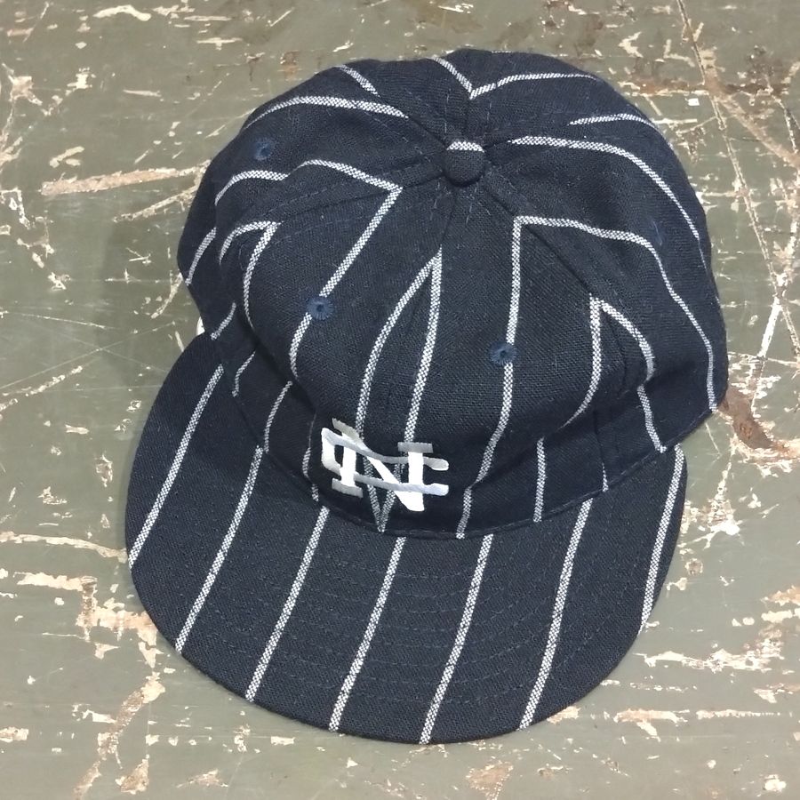 EBBETS FIELD FLANNELS / TEAM - 1960 North Carolina Univercity / PINSTRIPE: Navy×Cream / Wool Flannels / MADE IN USA / PINSTRIPE: Navy×Cream / Wool Flannels / MADE IN USA