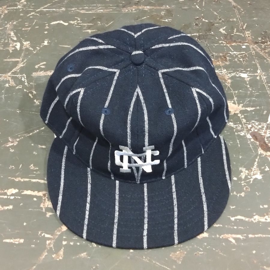 EBBETS FIELD FLANNELS / TEAM - 1960 North Carolina Univercity / PINSTRIPE: Navy×Cream / Wool Flannels / MADE IN USA / PINSTRIPE: Navy×Cream / Wool Flannels / MADE IN USA
