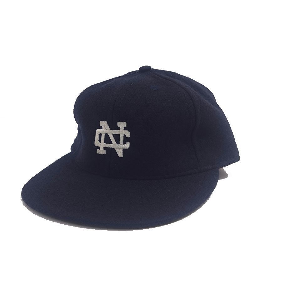 COOPERSTOWN BALL CAP / 1960 NORTH CAROLINA UNIVERSITY / EXCLUSIVE / NAVY / WOOL FLANNEL / LEATHER STRAP / MADE IN USA