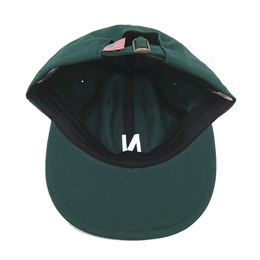 COOPERSTOWN BALL CAP / 1927 NEWARK BEARS / 35mmLOGO / GREEN / SPECIAL ORDER COLOR / MADE IN USA