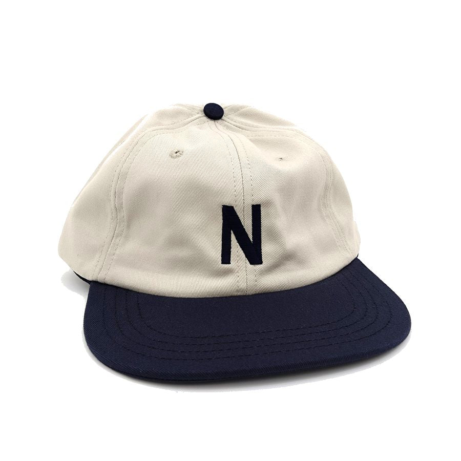 COOPERSTOWN BALL CAP / 1927 NEWARK BEARS(SMALL LOGO) STONE×NAVY【SPECIAL ORDER COLOR】MADE IN USA