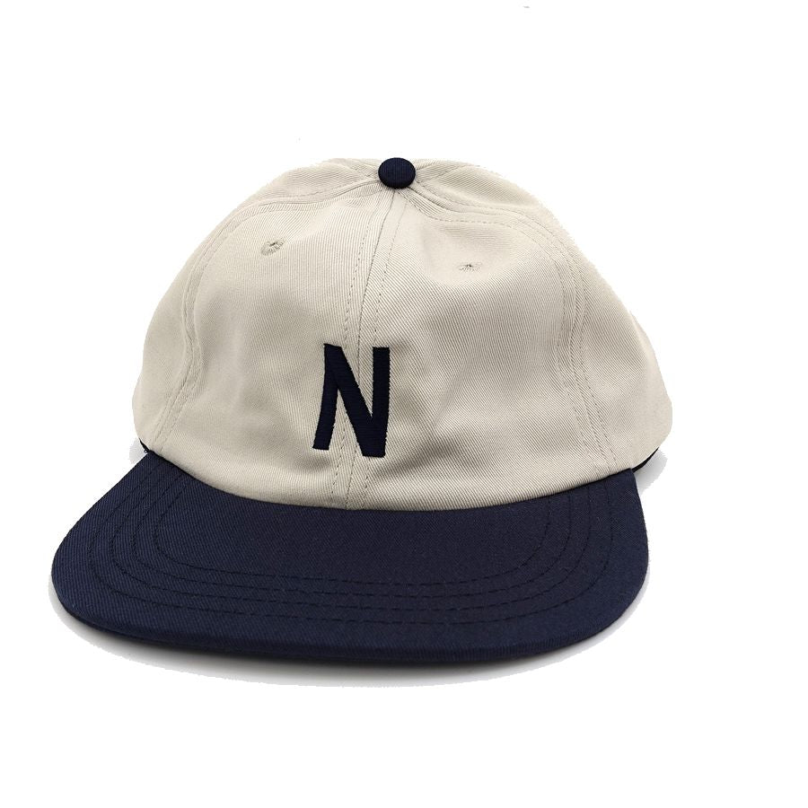 COOPERSTOWN BALL CAP / 1927 NEWARK BEARS(SMALL LOGO) STONE×NAVY【SPECIAL ORDER COLOR】MADE IN USA