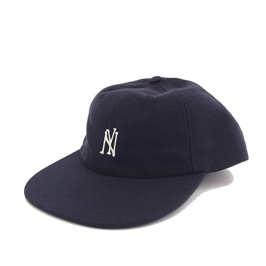 COOPERSTOWN BALL CAP / 1935 NEWYORK BLACK YANKEES / 30mm LOGO / WOOLSAGE / NAVY / SNAP / MADE IN USA