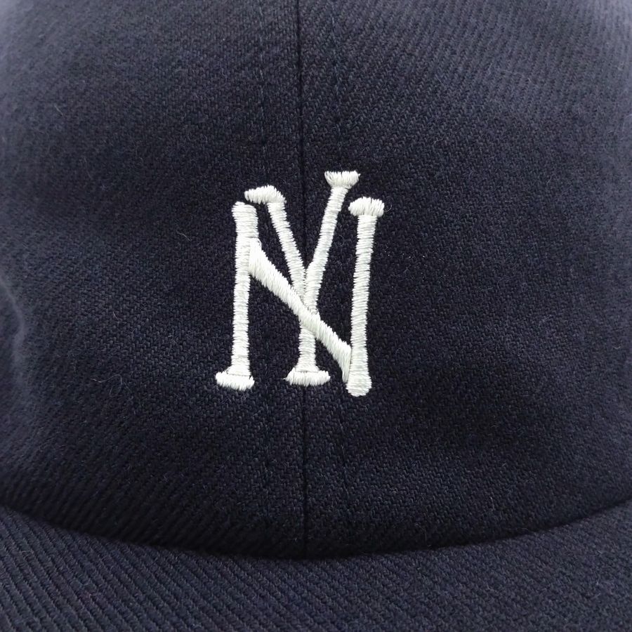 COOPERSTOWN BALL CAP / 1935 NEWYORK BLACK YANKEES / 30mm LOGO / WOOLSAGE / NAVY / SNAP / MADE IN USA