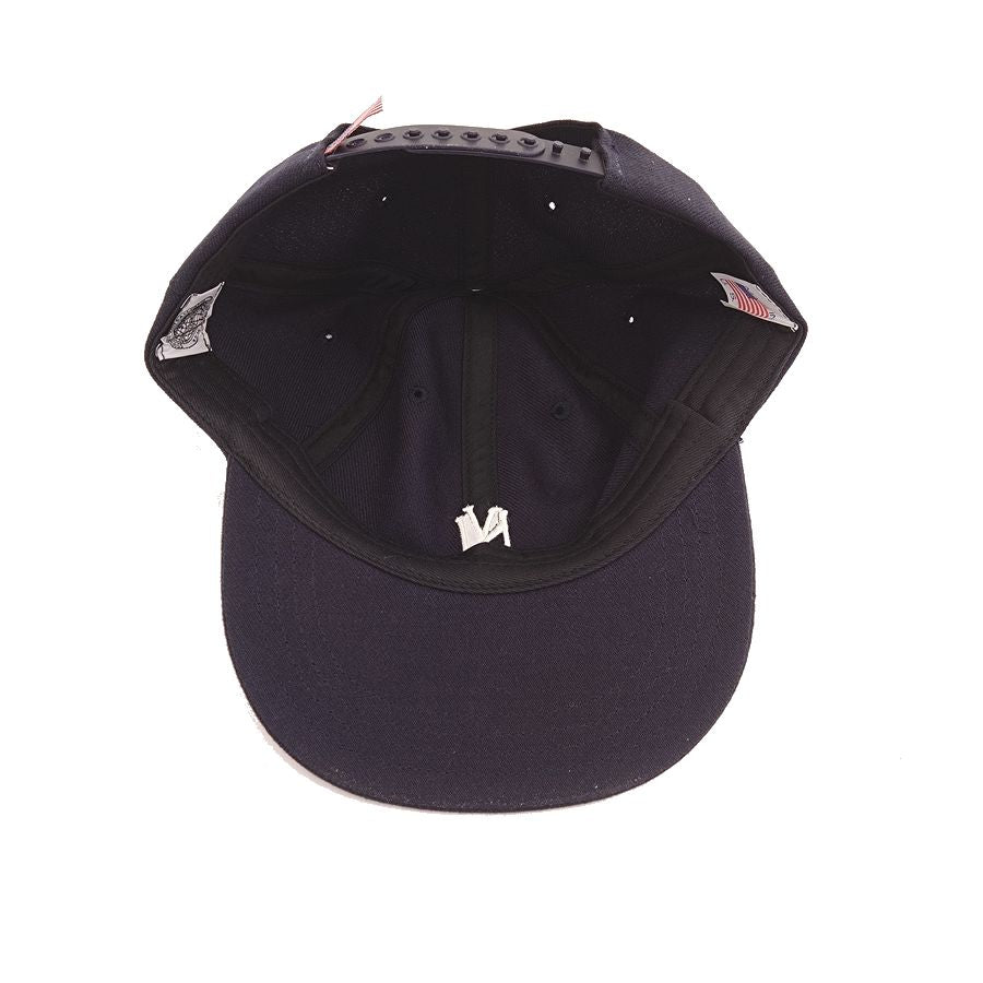 COOPERSTOWN BALL CAP / 1935 NEWYORK BLACK YANKEES / 30mm LOGO / WOOLSAGE / NAVY / SNAP / MADE IN USA