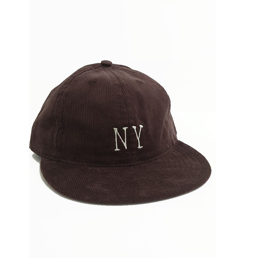 COOPERSTOWN BALL CAP / CORDUROY CAP / 1936 NEWYORK BLACK YANKEES(SMALL LOGO) BROWN / SOFT VISOR / SPECIAL ORDER MODEL / MADE IN USA