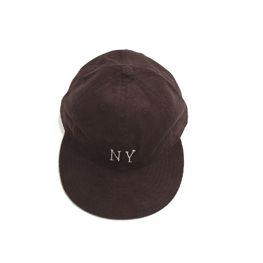 COOPERSTOWN BALL CAP / CORDUROY CAP / 1936 NEWYORK BLACK YANKEES(SMALL LOGO) BROWN / SOFT VISOR / SPECIAL ORDER MODEL / MADE IN USA