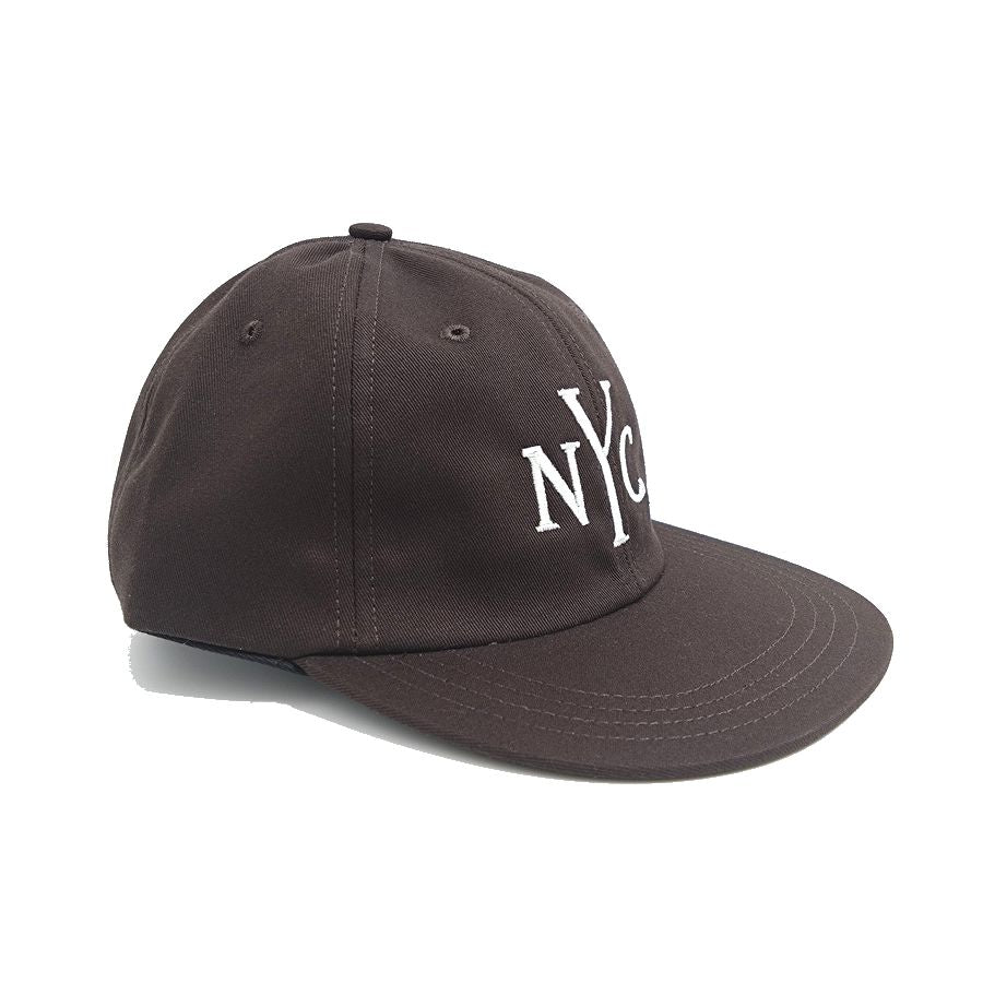 COOPERSTOWN BALL CAP / MOTIF-NEWYORK CITY(NYC) D,BROW / SPECIAL ORDER COLOR / MADE IN USA