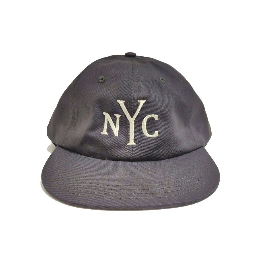 COOPERSTOWN BALL CAP / NEWYORK CITY(NYC) DARK GRAY / MADE IN USA