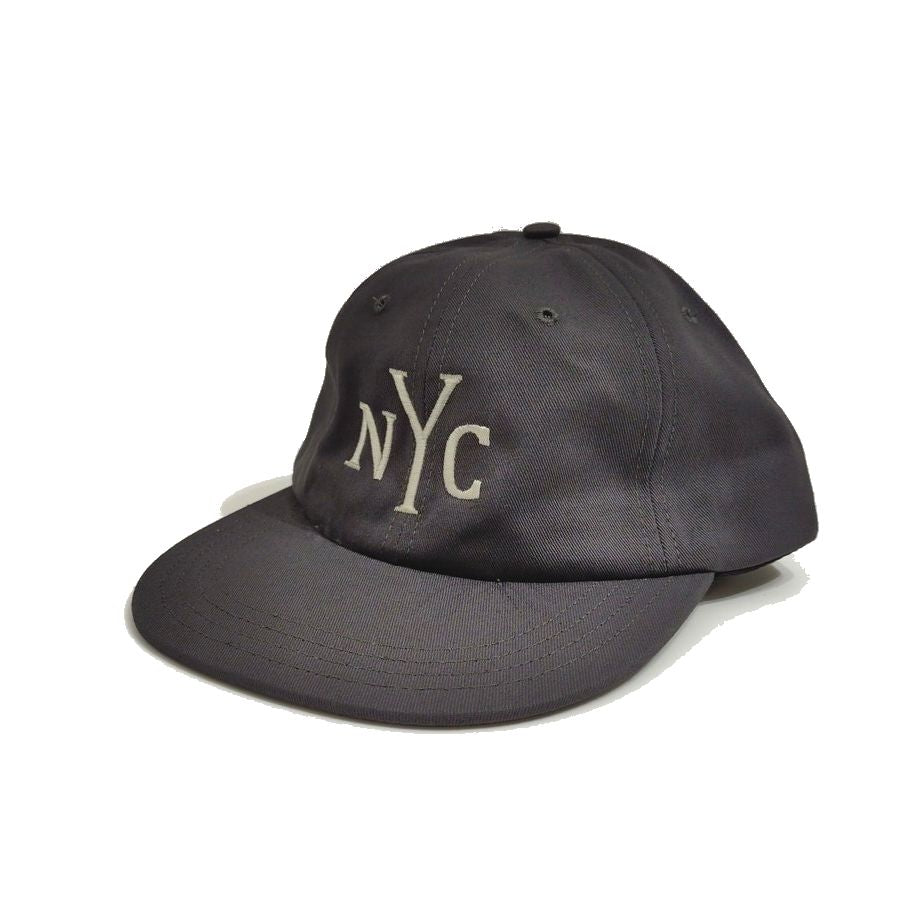 COOPERSTOWN BALL CAP / NEWYORK CITY(NYC) DARK GRAY / MADE IN USA