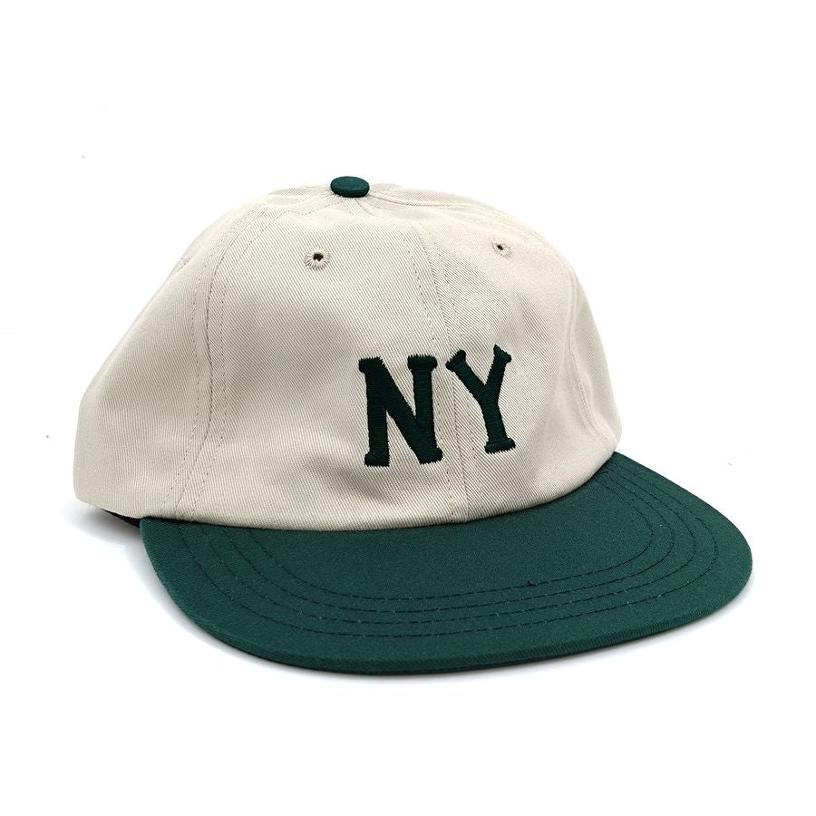 COOPERSTOWN BALL CAP / 1936 NEWYORK BLACK YANKEES / STONE×GREEN / SPECIAL ORDER COLOR / MADE IN USA