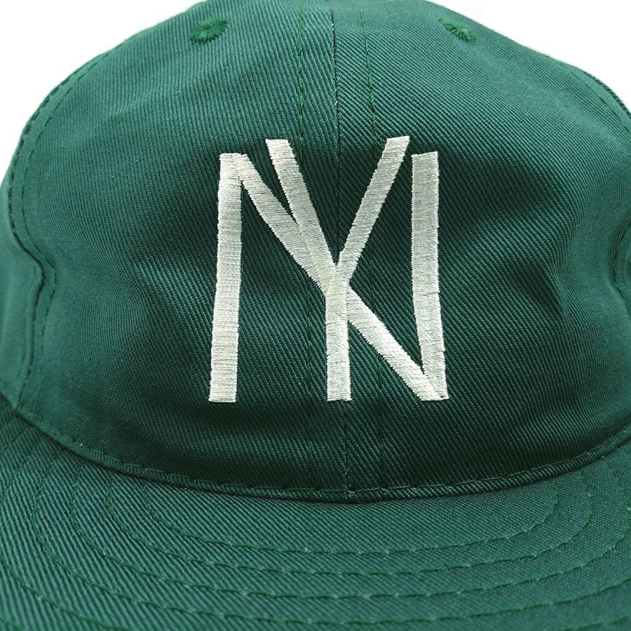 COOPERSTOWN BALL CAP / 1935 NEWYORK BLACK YANKEES / GREEN / SOFT / SNAP / MADE IN USA