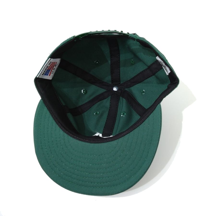 COOPERSTOWN BALL CAP / 1935 NEWYORK BLACK YANKEES / GREEN / SOFT / SNAP / MADE IN USA