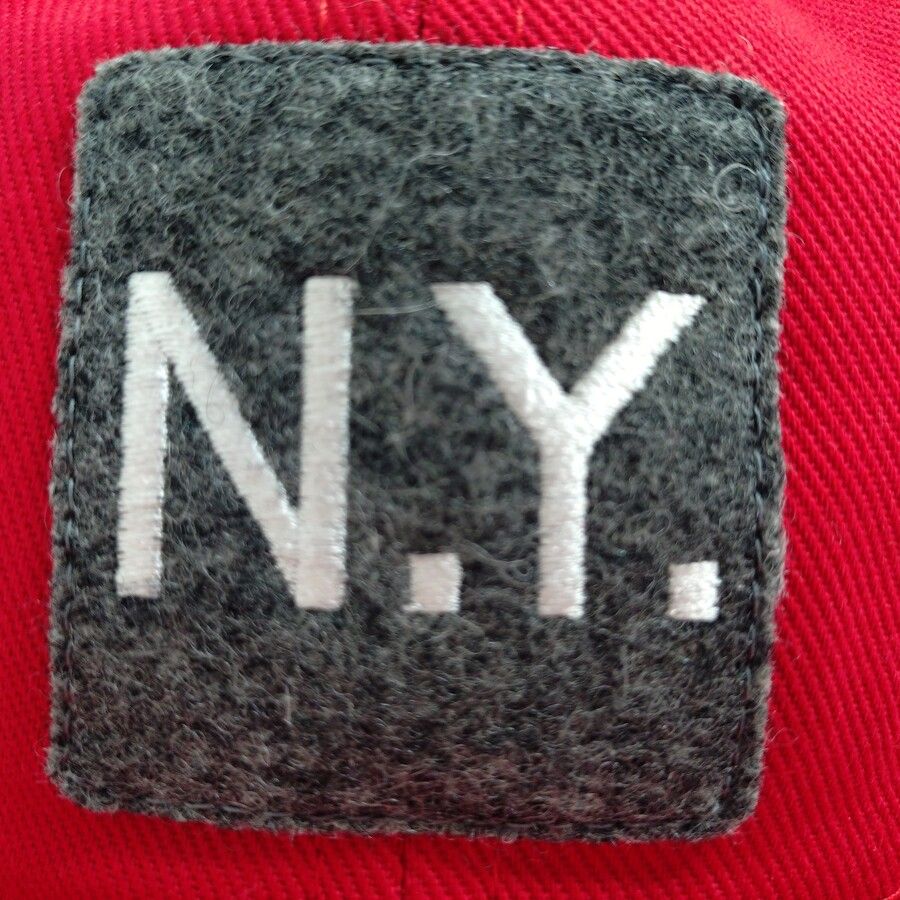 COOPERSTOWN BALL CAP / MOTIF-NEWYORK (N.Y.) / SPECIAL ORDER MODEL / BRUSHED COTTON TWILL / SOFT VISOR / 2PATCH COLOR / MADE IN USA