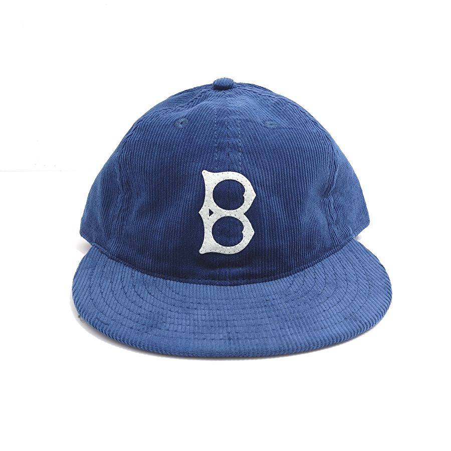 COOPERSTOWN BALL CAP / CORDUROY CAP / 1947 BALTIMORE ELITE GIANTS / OCEAN / SPECIAL ORDER MODEL / MADE IN USA