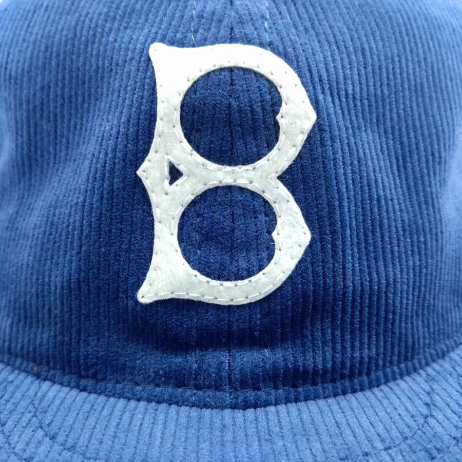 COOPERSTOWN BALL CAP / CORDUROY CAP / 1947 BALTIMORE ELITE GIANTS / OCEAN / SPECIAL ORDER MODEL / MADE IN USA