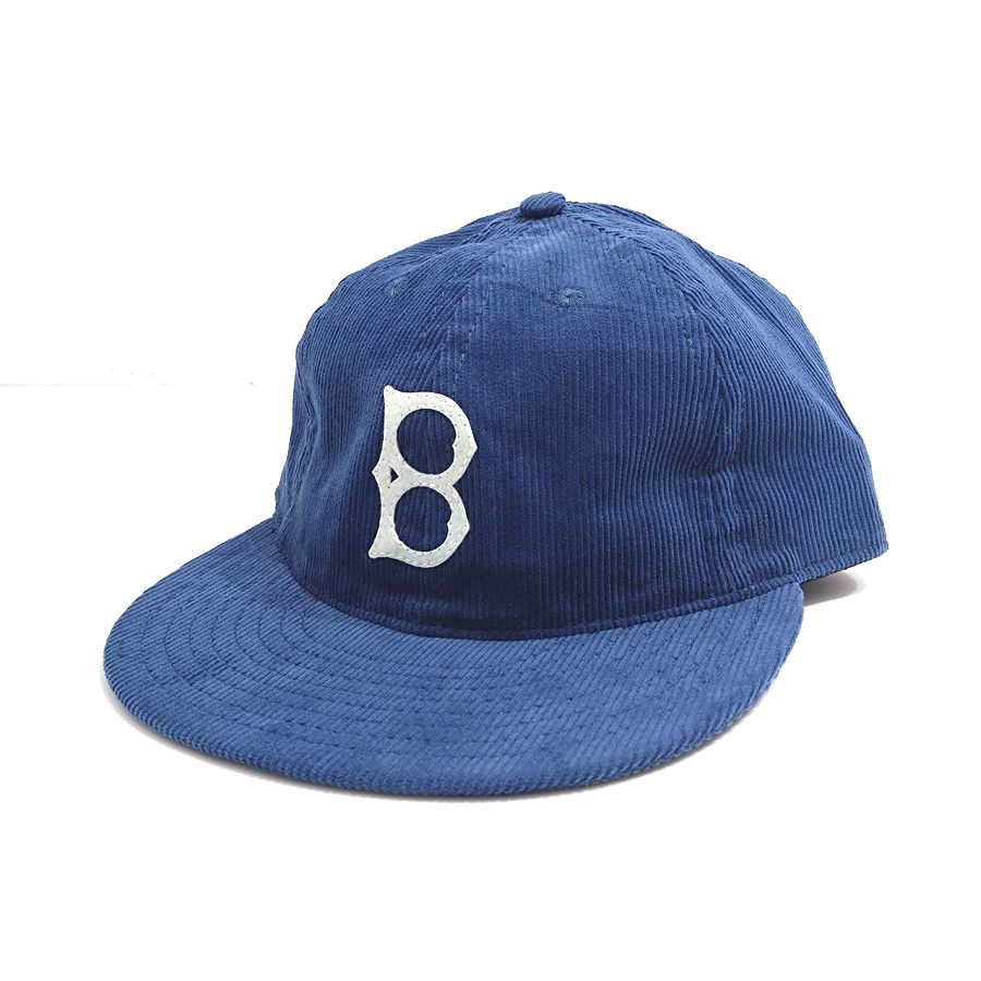 COOPERSTOWN BALL CAP / CORDUROY CAP / 1947 BALTIMORE ELITE GIANTS / OCEAN / SPECIAL ORDER MODEL / MADE IN USA