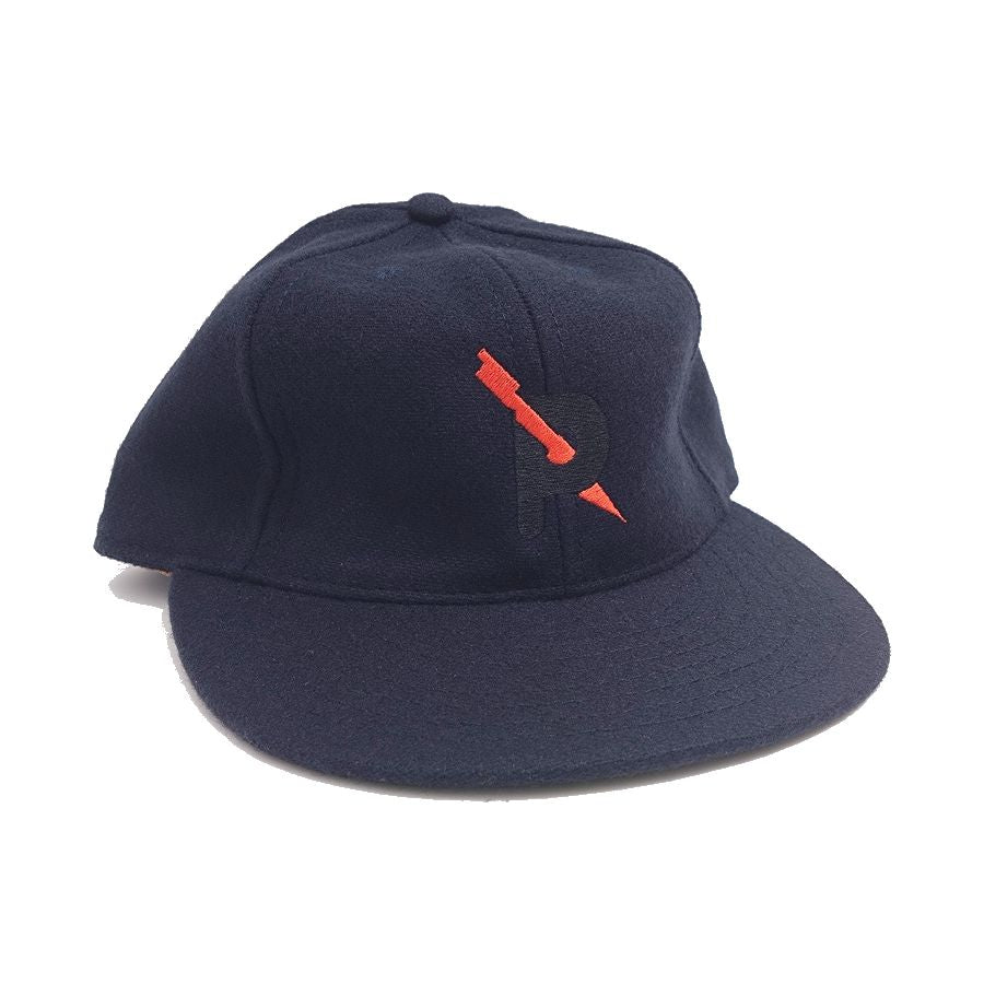 COOPERSTOWN BALL CAP / 1935 PANAMA FLASH / NAVY / WOOL FLANNEL / LEATHER STRAP / MADE IN USA