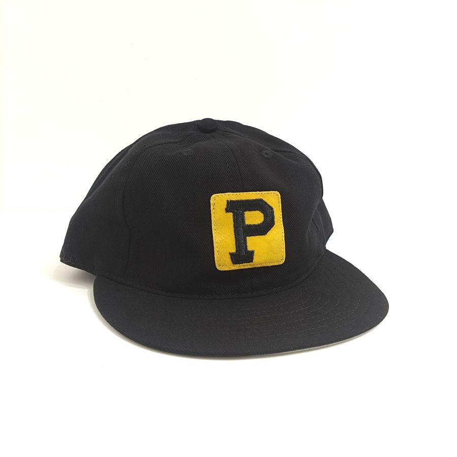 COOPERSTOWN BALL CAP / PITTSBURGH PIRATES / VINTAGE PATCH / BRUSHED COTTON TWILL / SOFT VISOR / SNAP / BLACK / SPECIAL ORDER MODEL / MADE IN USA