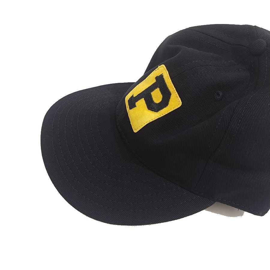 COOPERSTOWN BALL CAP / PITTSBURGH PIRATES / VINTAGE PATCH / BRUSHED COTTON TWILL / SOFT VISOR / SNAP / BLACK / SPECIAL ORDER MODEL / MADE IN USA