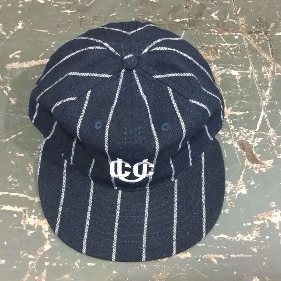 EBBETS FIELD FLANNELS / TEAM - 1905 CHICAGO UNION GIANTS / PINSTRIPE: Navy×Cream / Wool Flannels / MADE IN USA