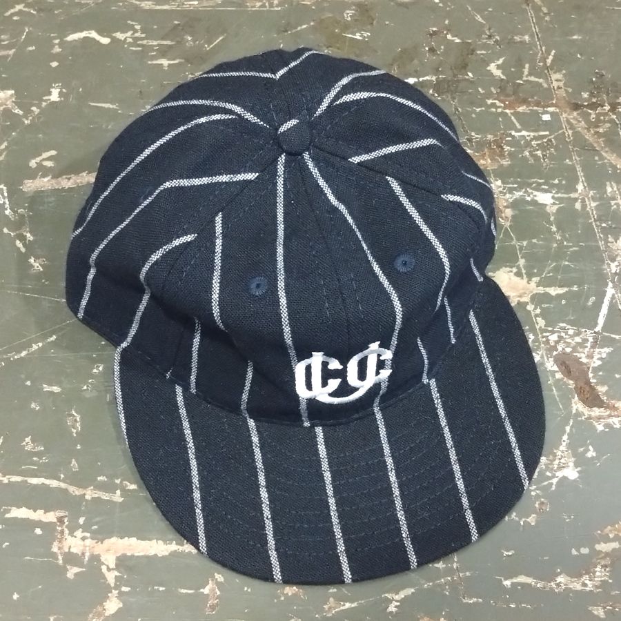 EBBETS FIELD FLANNELS / TEAM - 1905 CHICAGO UNION GIANTS / PINSTRIPE: Navy×Cream / Wool Flannels / MADE IN USA