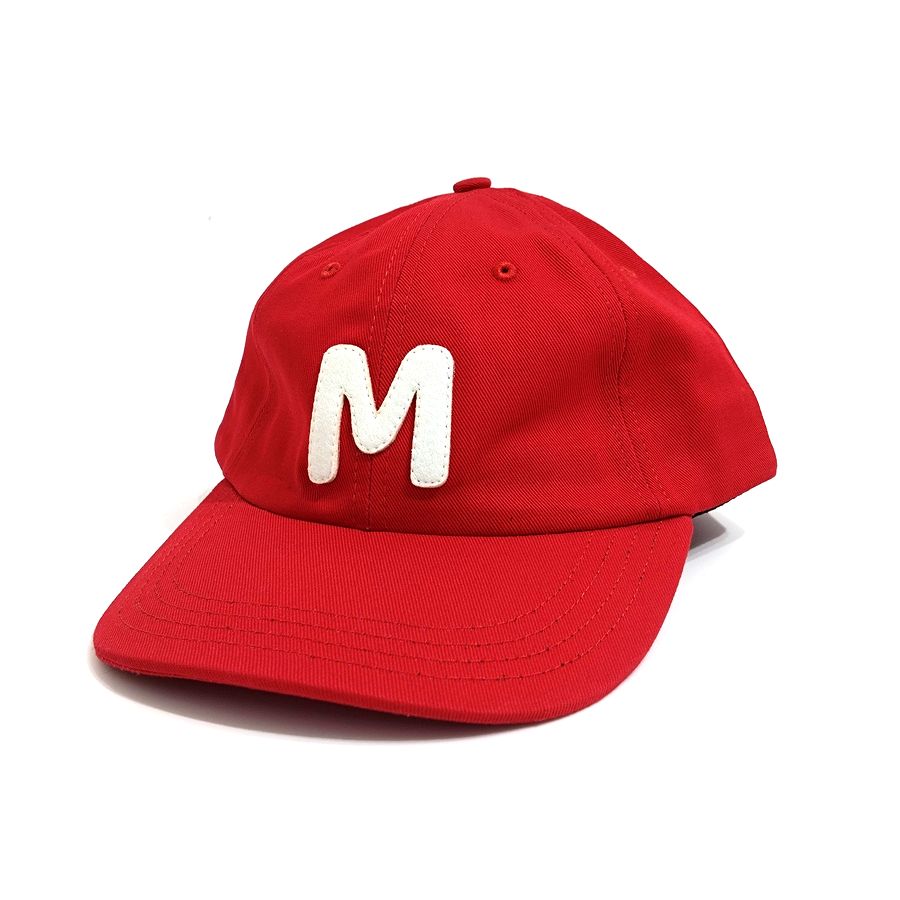 COOPERSTOWN BALL CAP / 1946 MEMPHIS RED SOX / RED / FELT / B-Grade / MADE IN USA