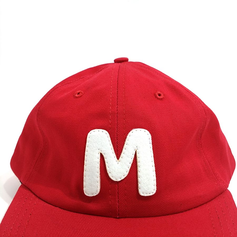 COOPERSTOWN BALL CAP / 1946 MEMPHIS RED SOX / RED / FELT / B-Grade / MADE IN USA
